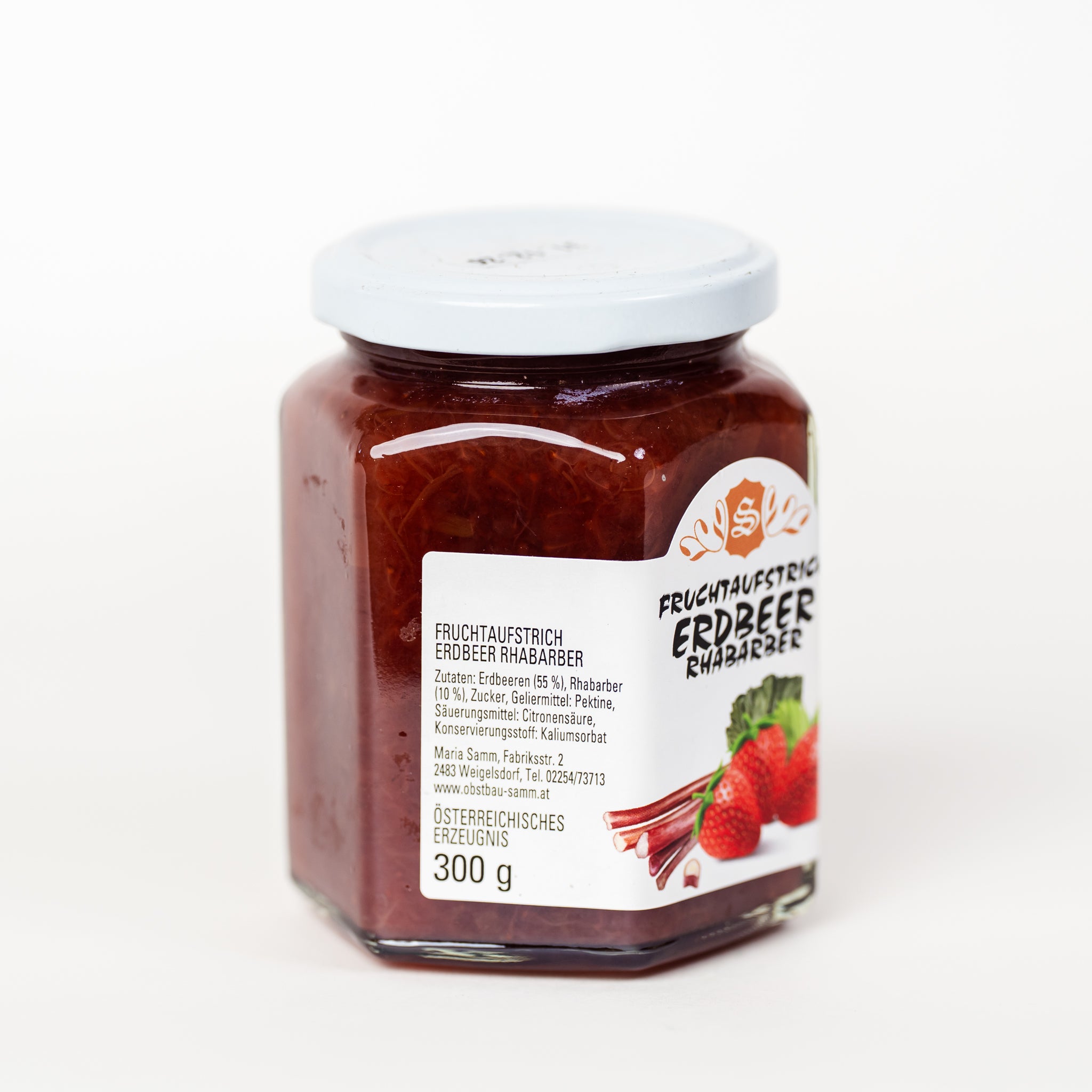 Fruchtaufstrich Erdbeer-Rhabarber