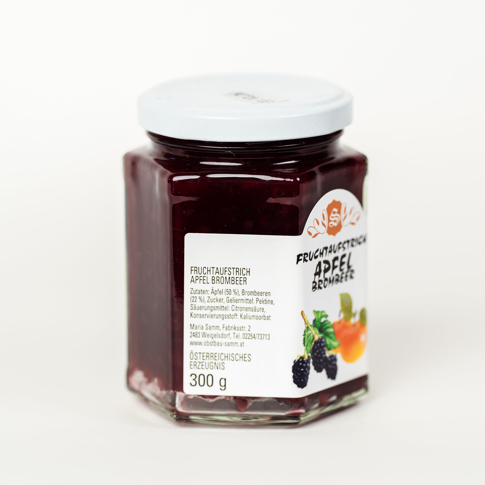 Fruchtaufstrich Apfel-Brombeere
