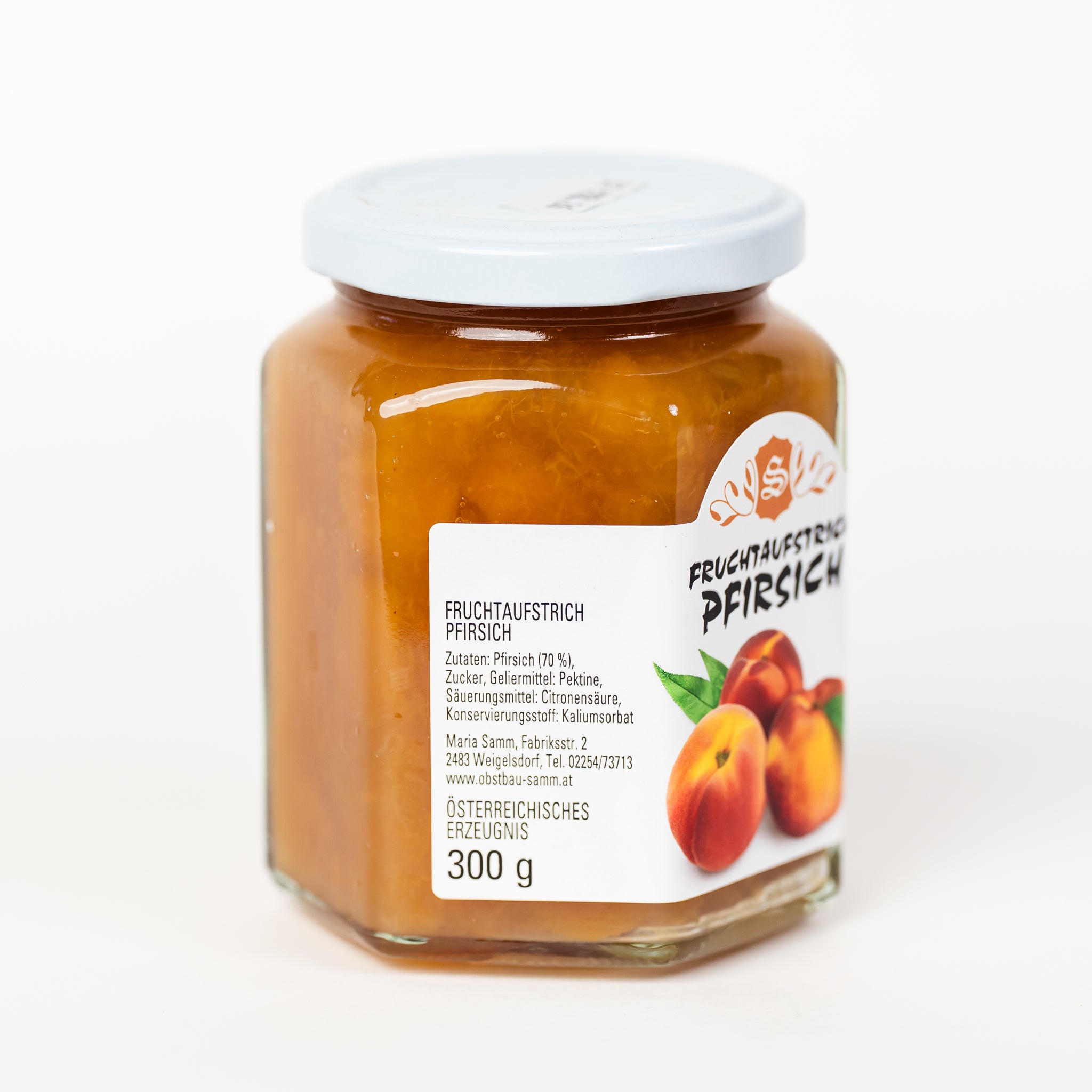 Fruchtaufstrich Pfirsich