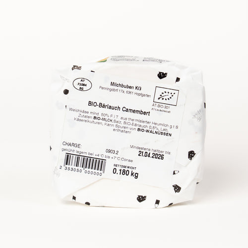 Bio Camembert Bärlauch