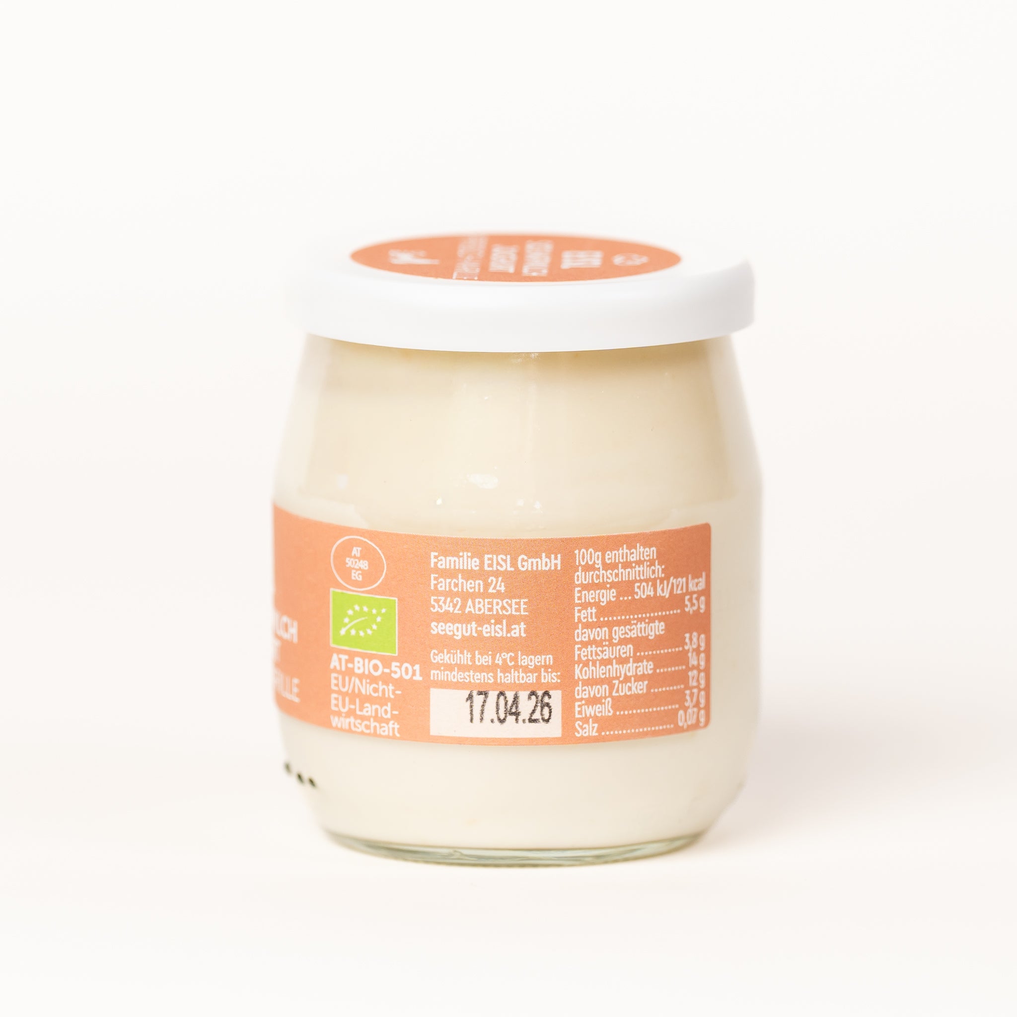Bio-Schafmilchjoghurt Pfirsich-Marille 130ml
