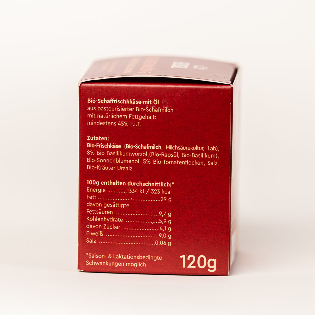 Bio-Öl-Schafkäse „Dachsteinkönig“ 120g