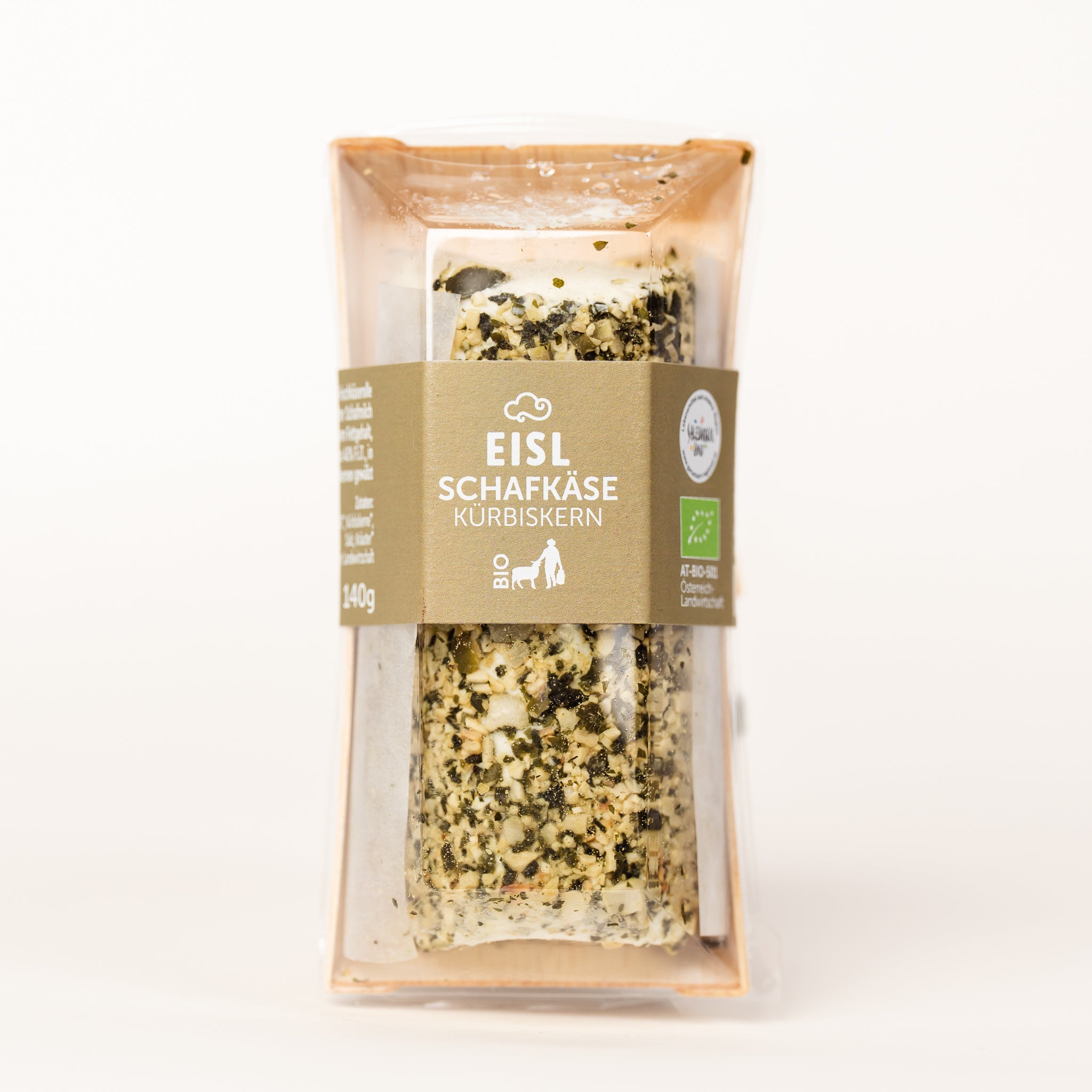 Bio-Schafkäserolle mit Kürbiskernen 140g