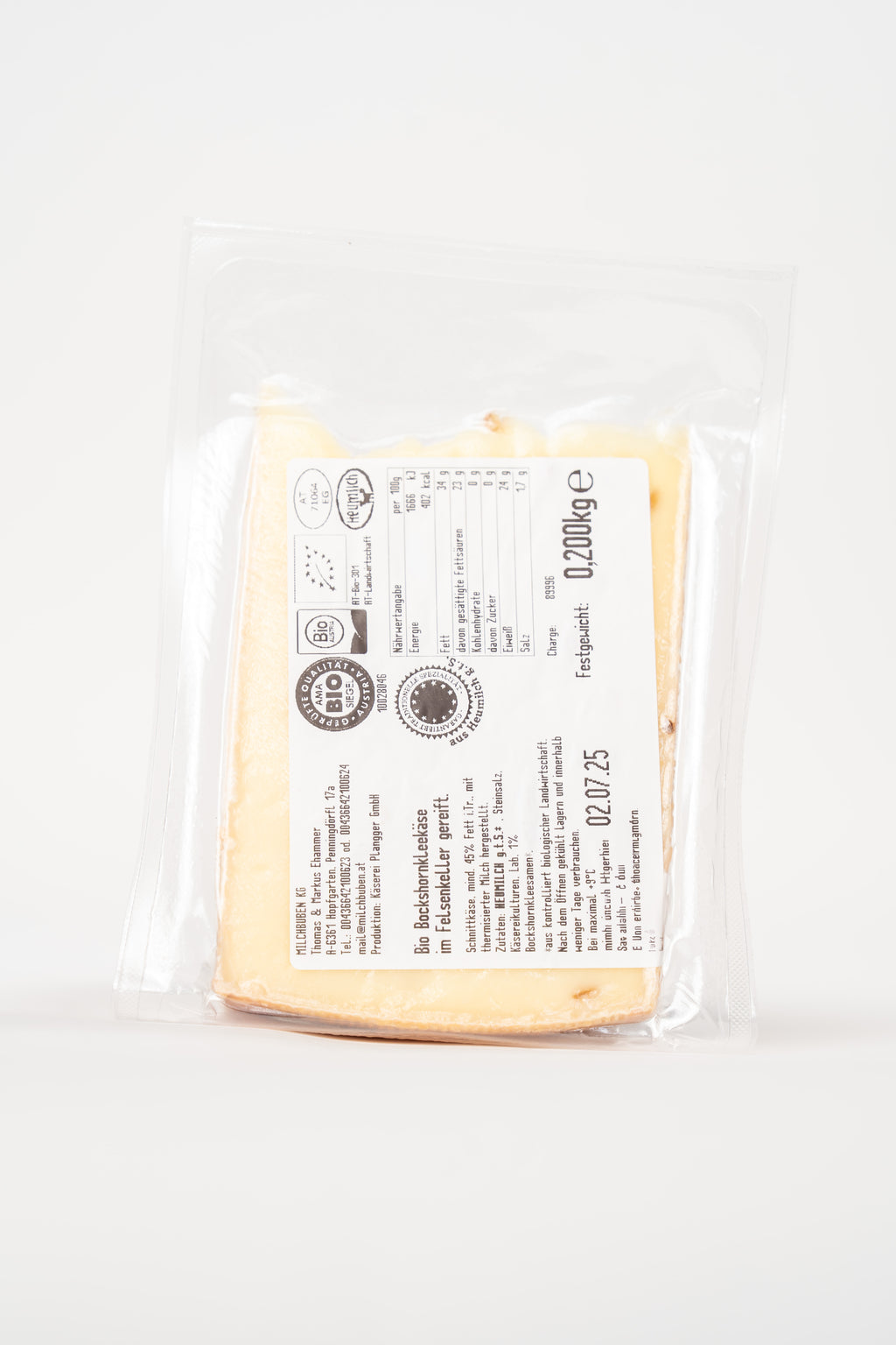 Bio Bockshornklee-Käse