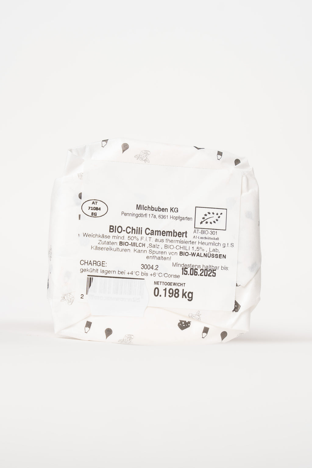 Bio Camembert Chili ca. - Milchbuben