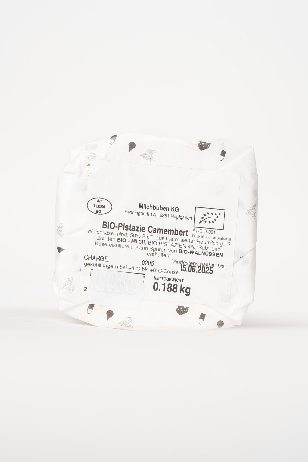 Bio Camembert Pistazie ca. - Milchbuben