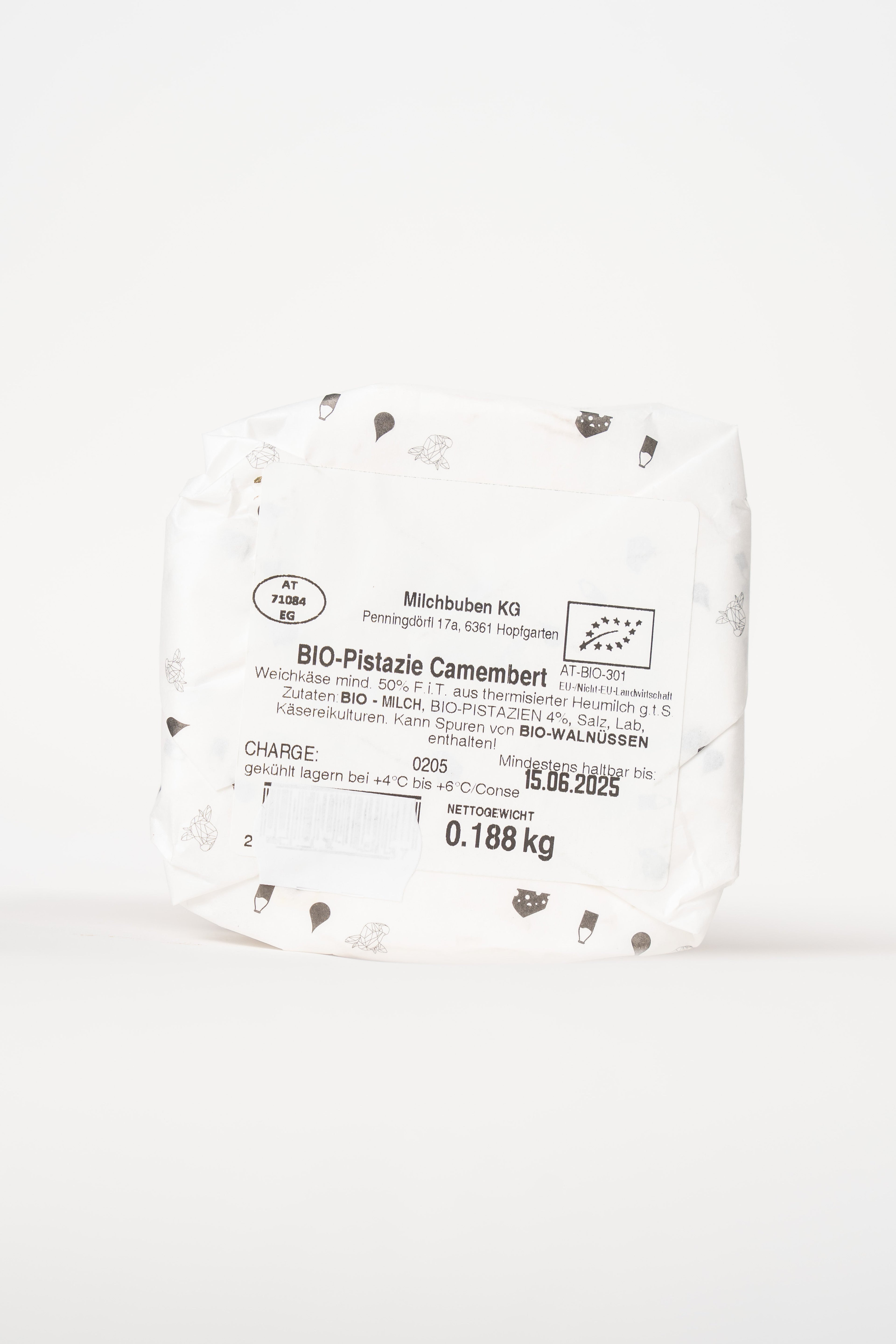 Bio Camembert Pistazie ca. - Milchbuben