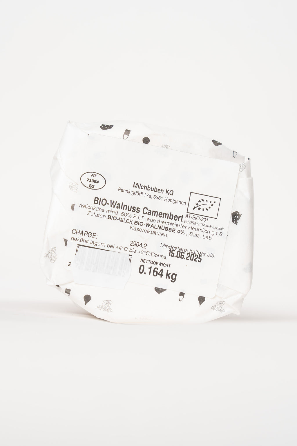 Bio Camembert Walnuss ca. - Milchbuben