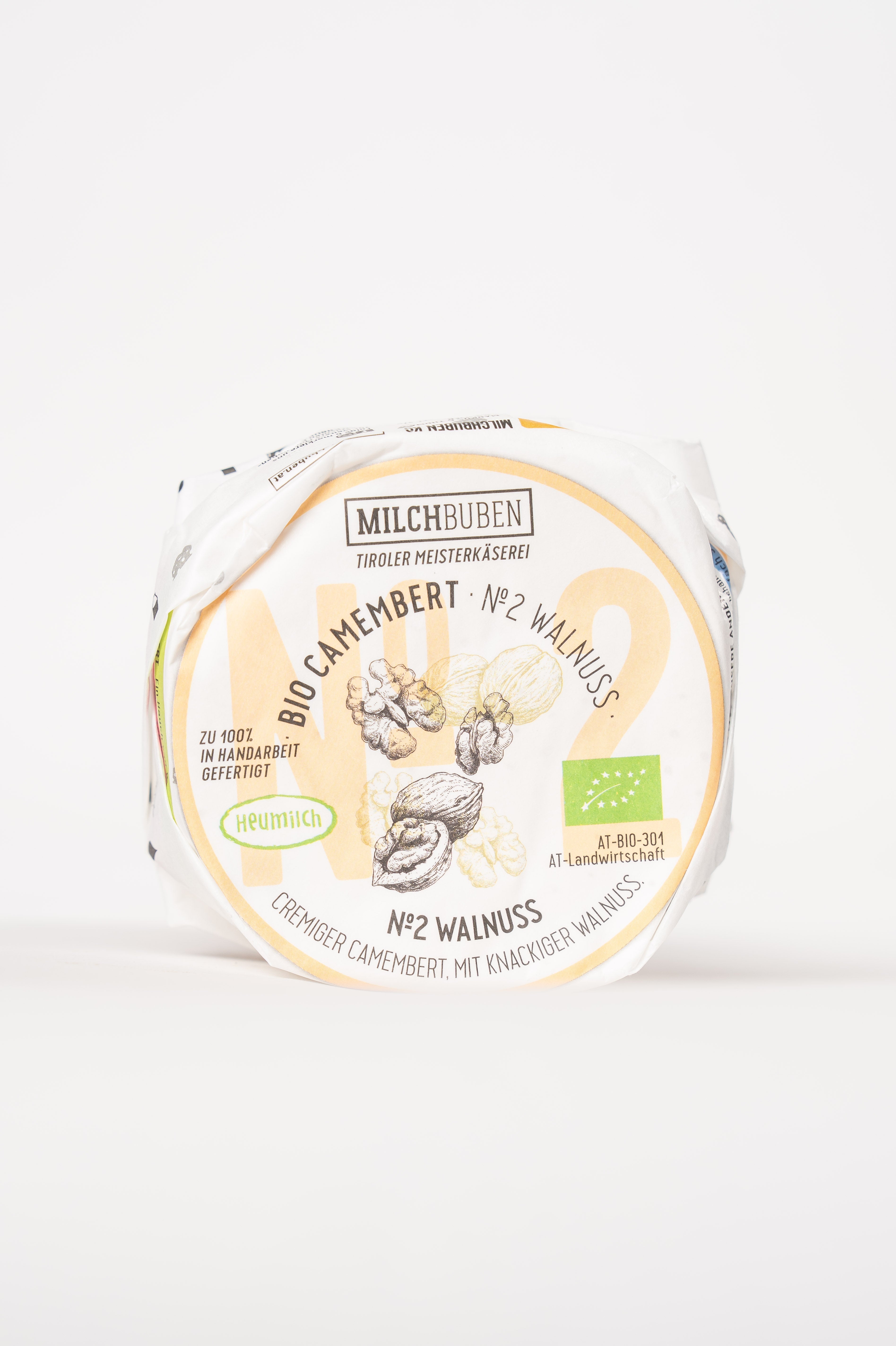 Bio Camembert Walnuss ca. - Milchbuben