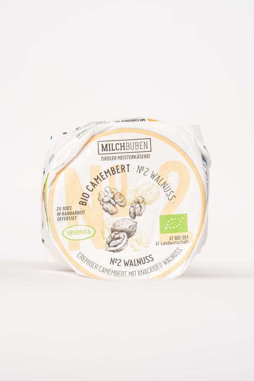 Bio Camembert Walnuss ca. - Milchbuben