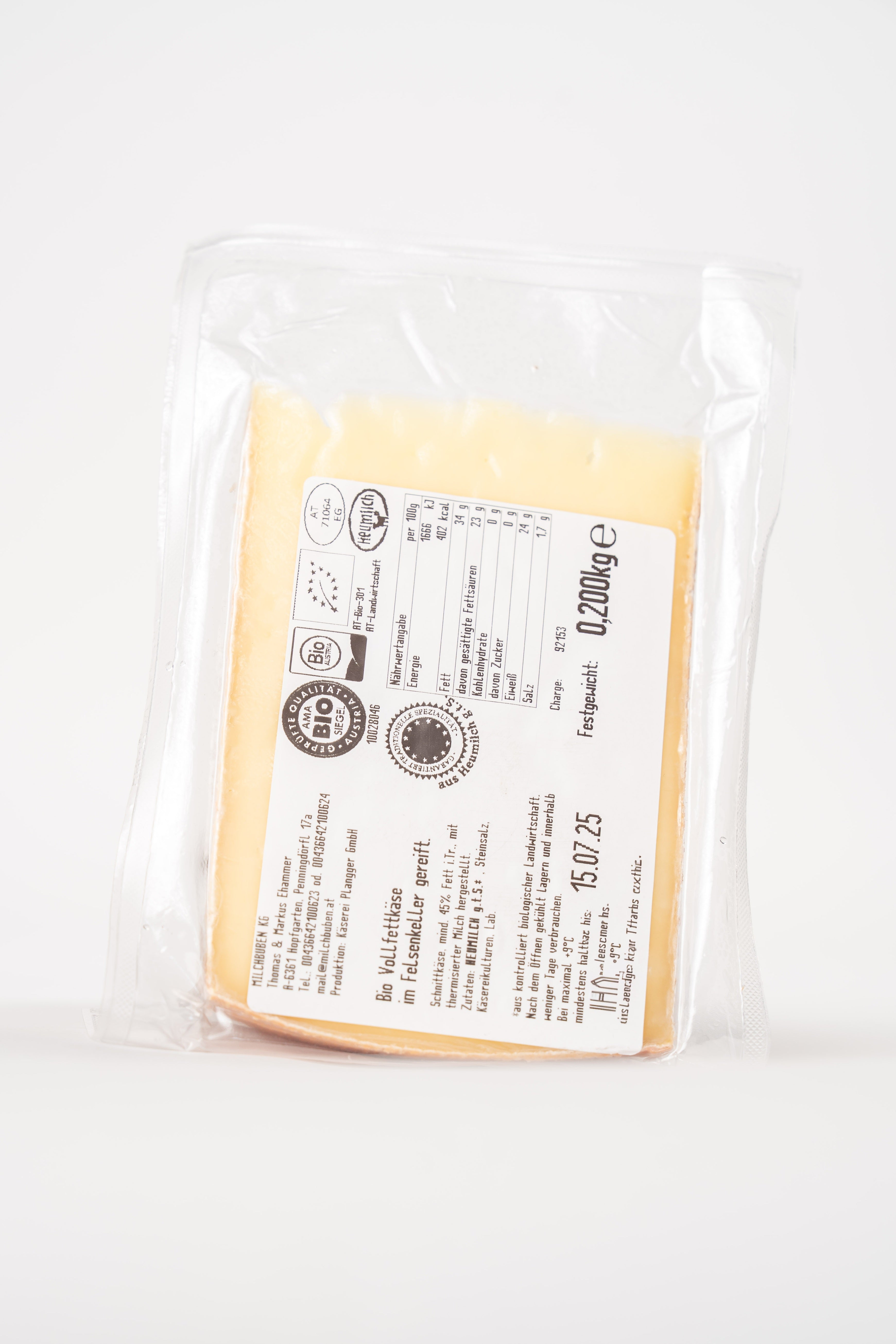 Bio Rahmkäse