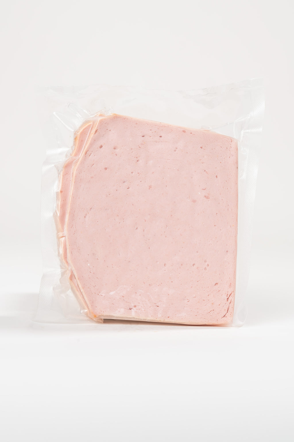 Leberkäse geschnitten