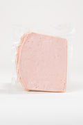 Leberkäse geschnitten