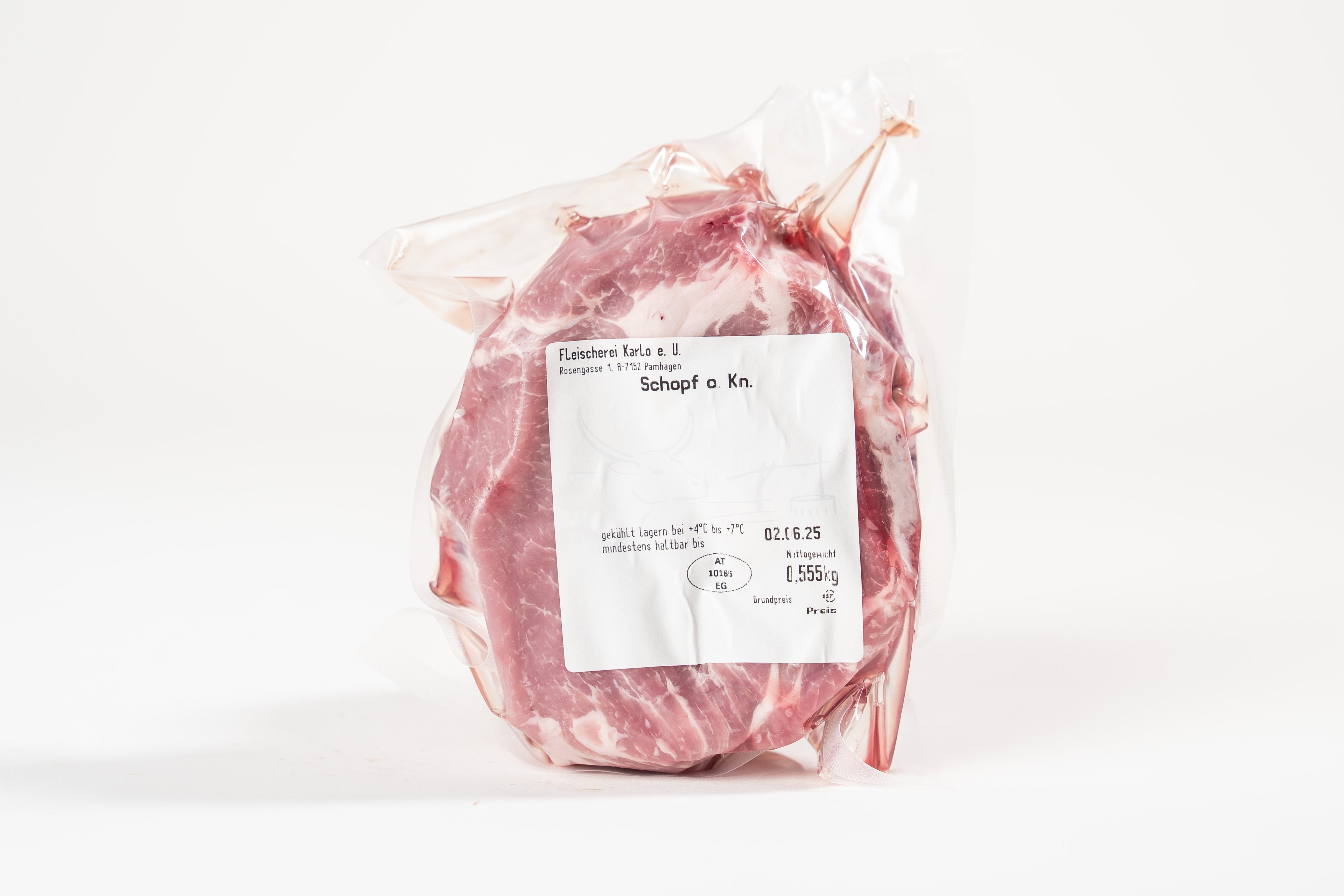 Schwein-Schopf o.Kn. im Ganzen - Fleischerei Karlo