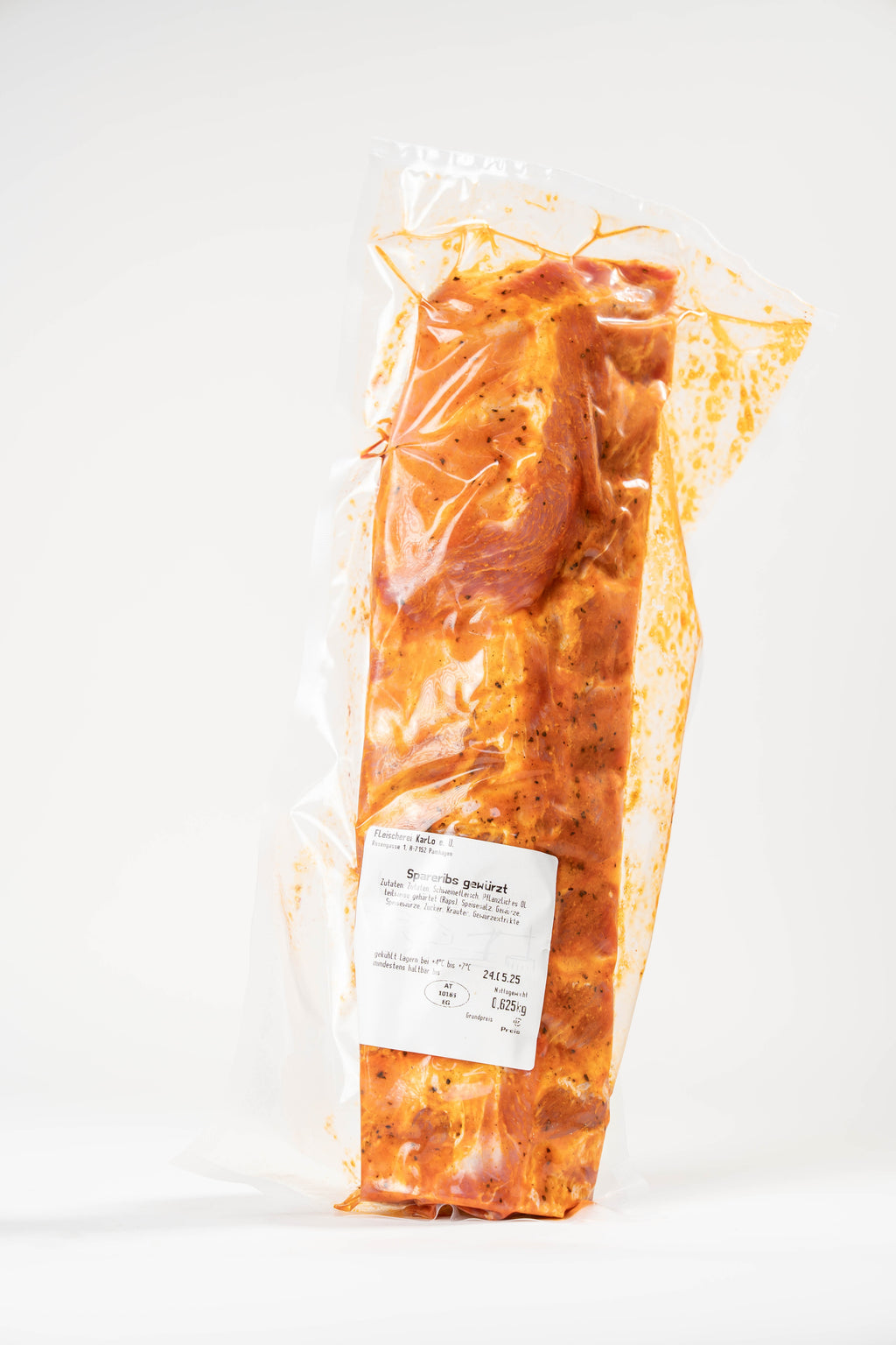 Schwein-Spareribs gewürzt