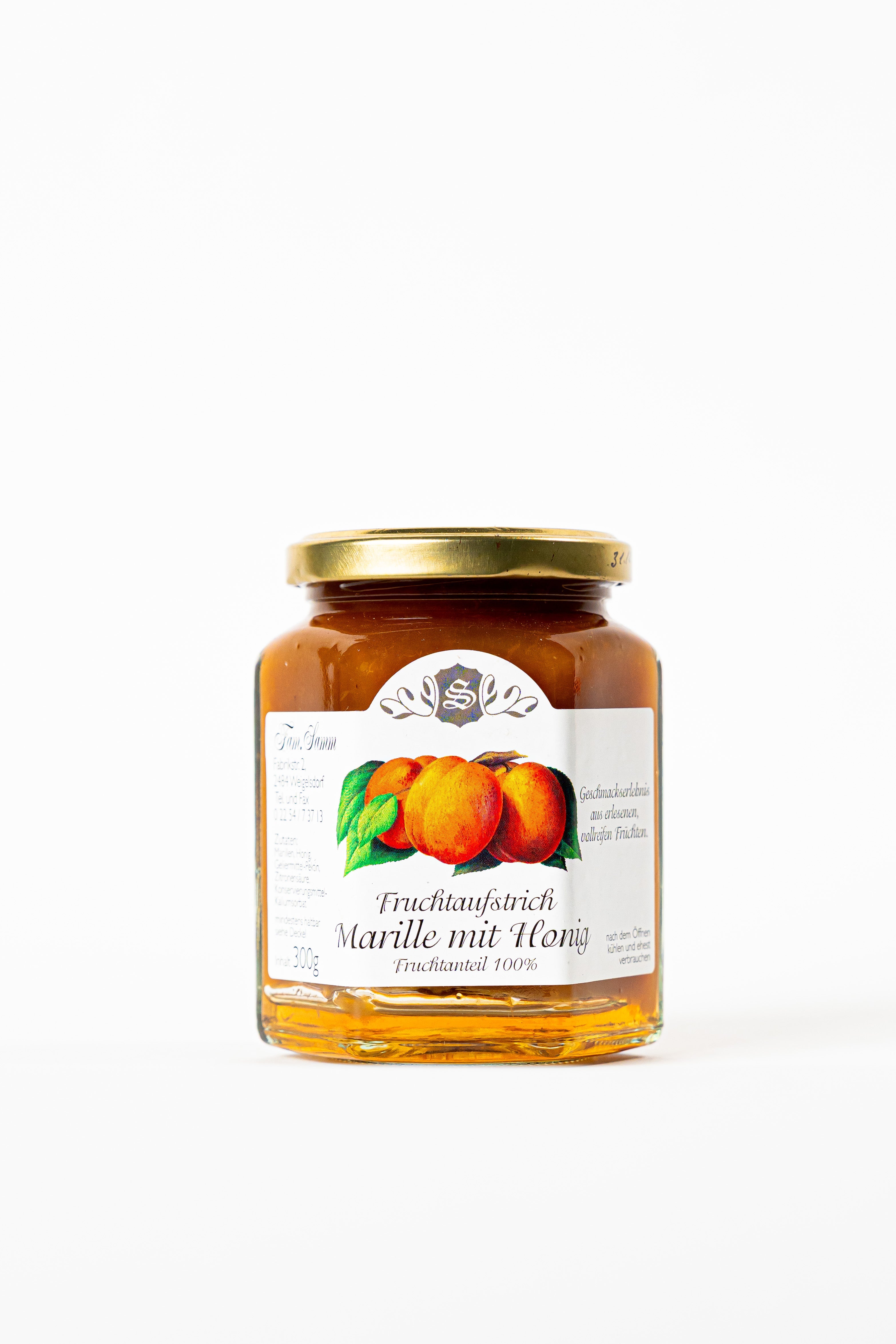 Fruchtaufstrich Marille-Honig - Obstbau Samm