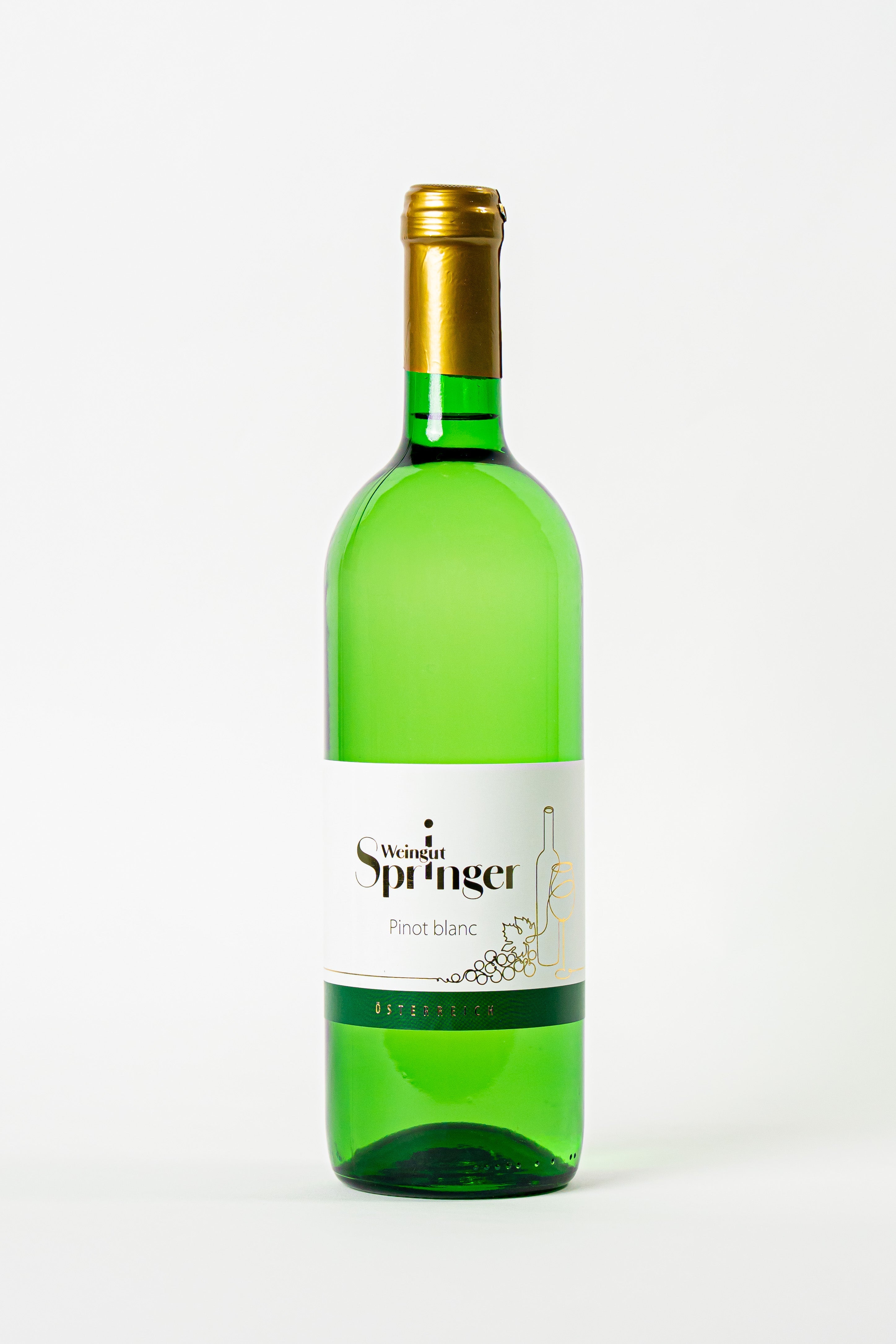 Pinot Blanc BW weiß 0,75l - Weingut Springer