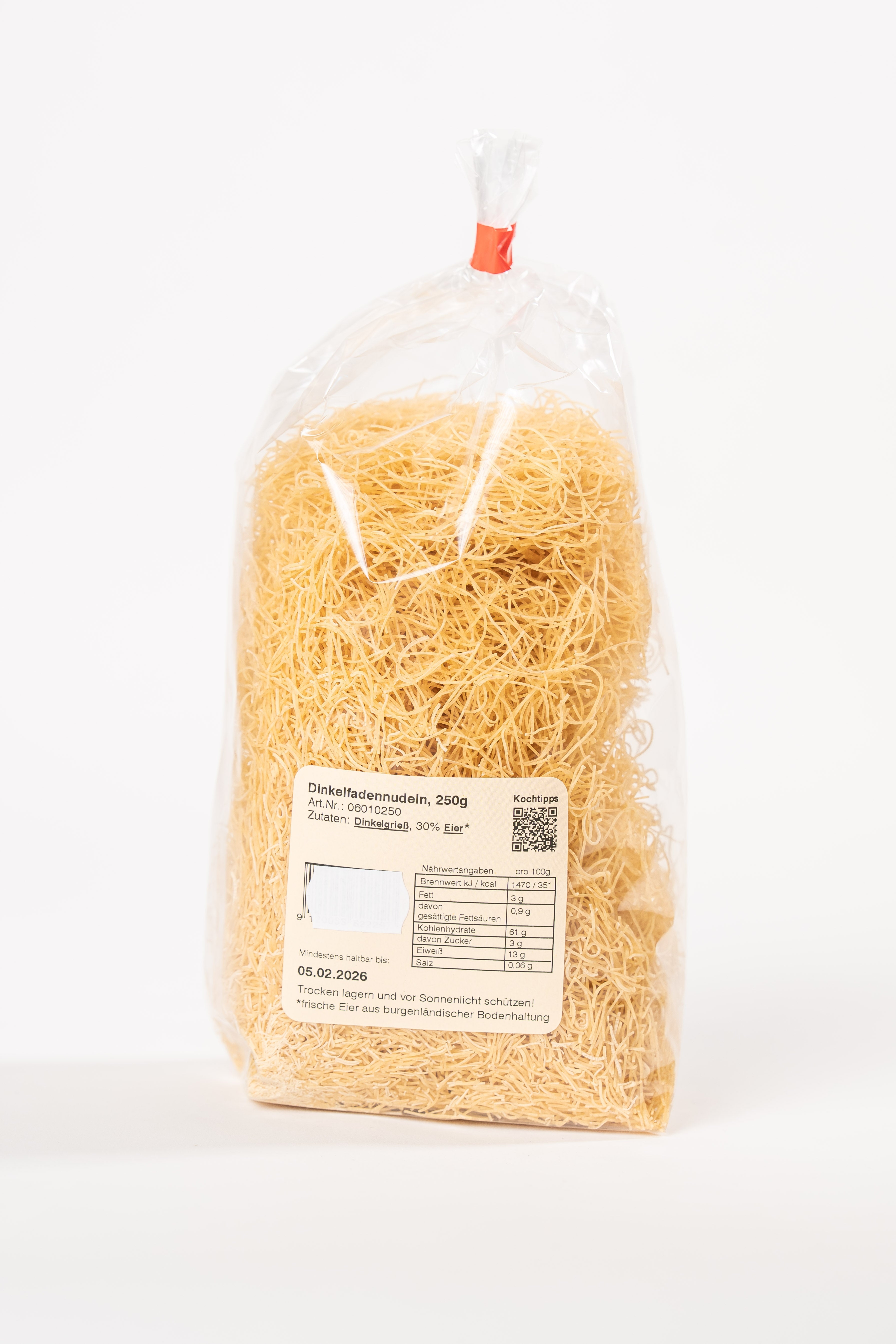 Dinkelfadennudeln - Seewinkler Nudeln