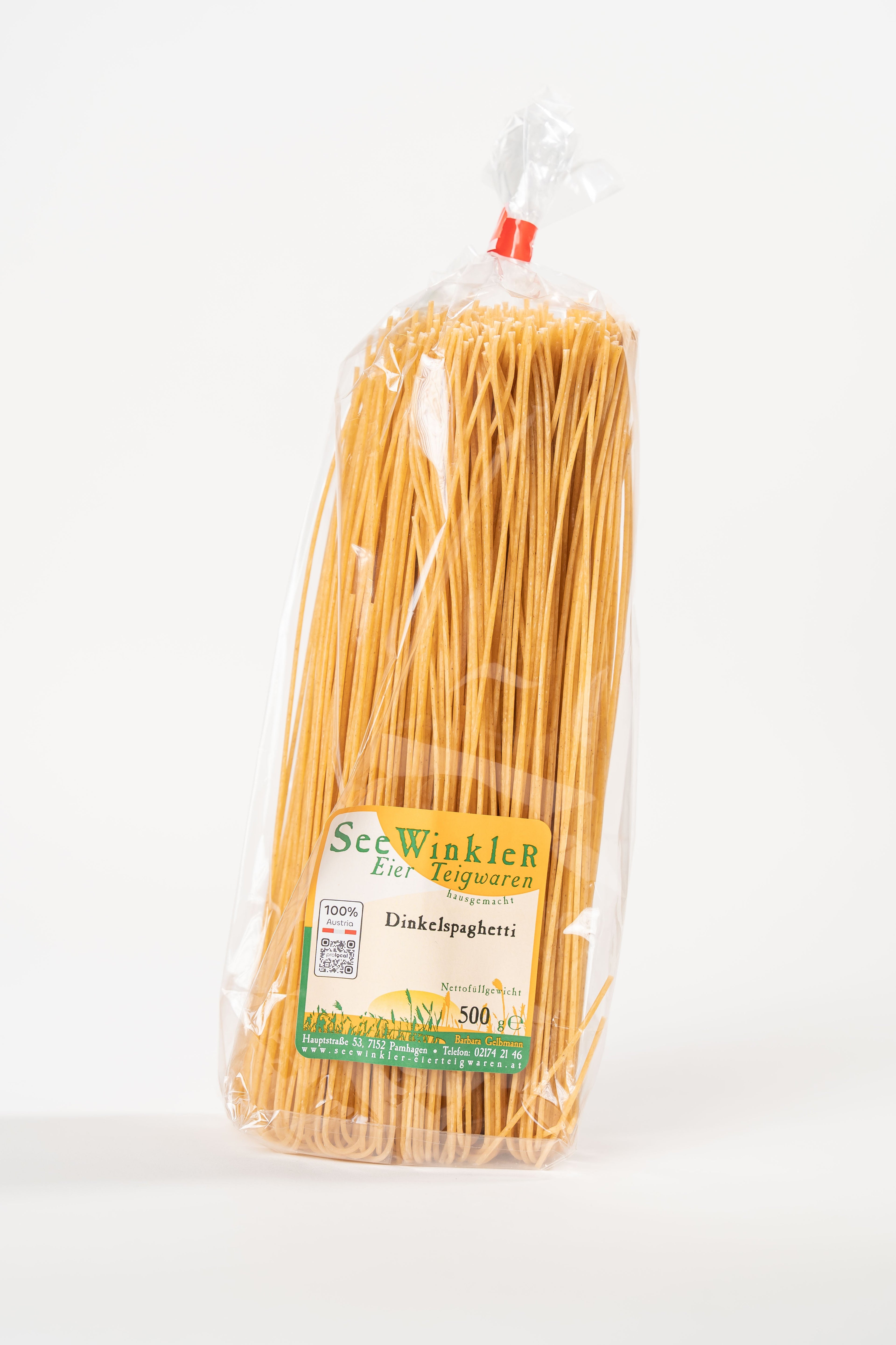 Dinkelspaghetti - Seewinkler Nudeln