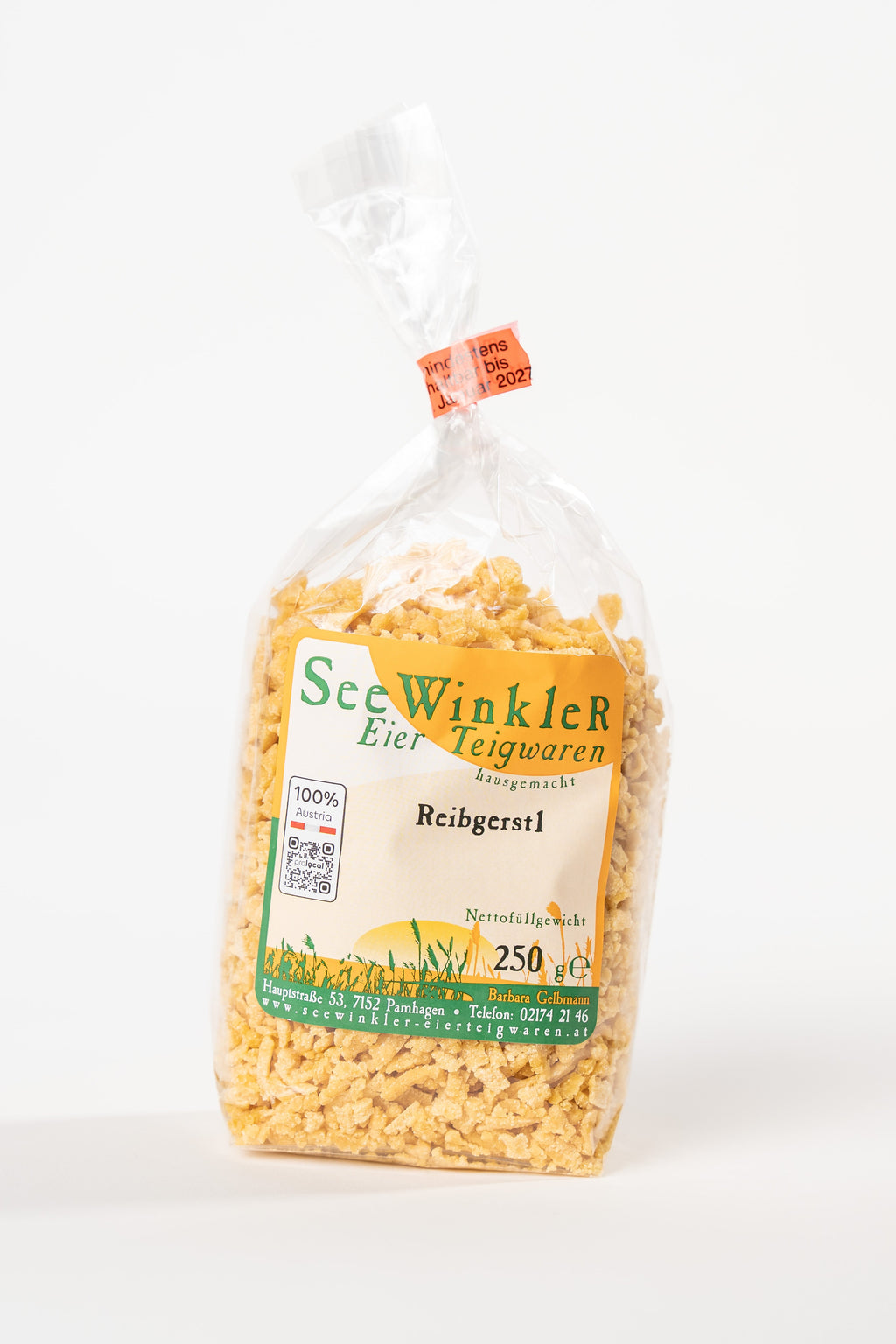 Reibgerstl - Seewinkler Nudeln