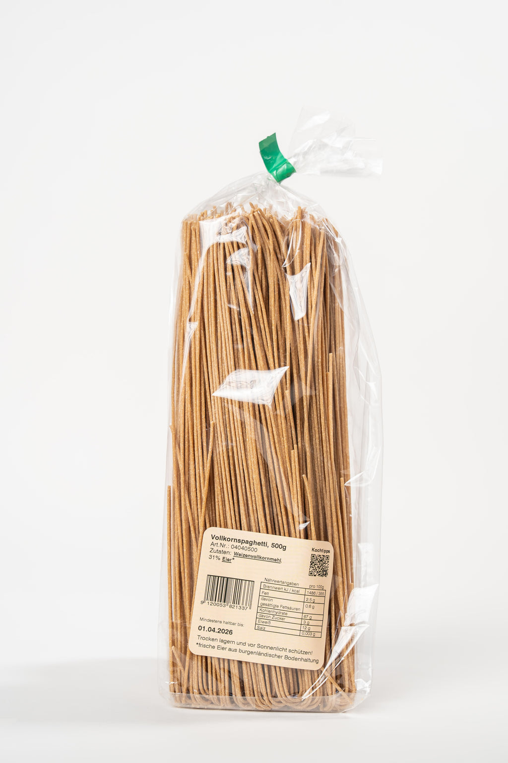 Vollkornspaghetti