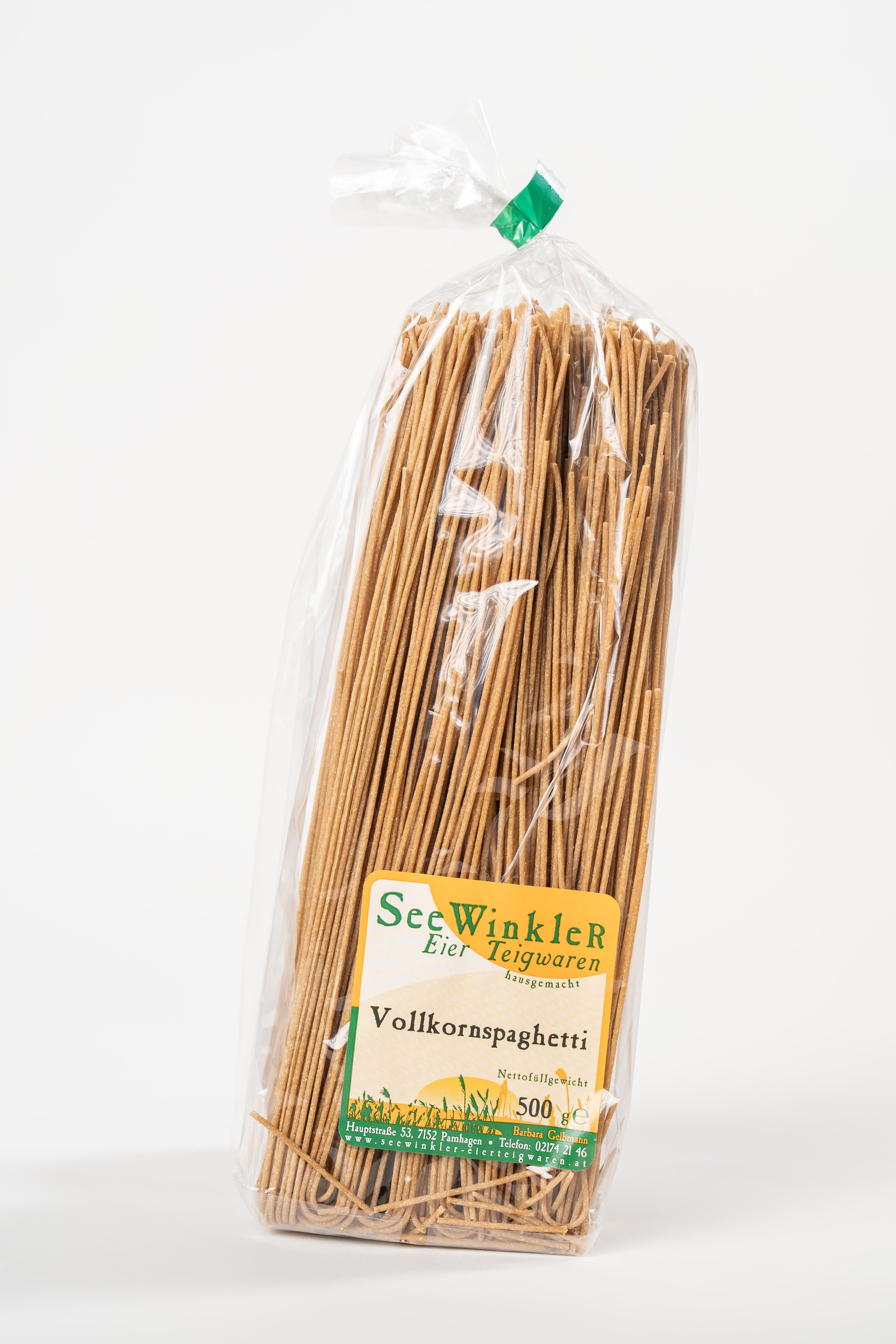 Vollkornspaghetti - Seewinkler Nudeln