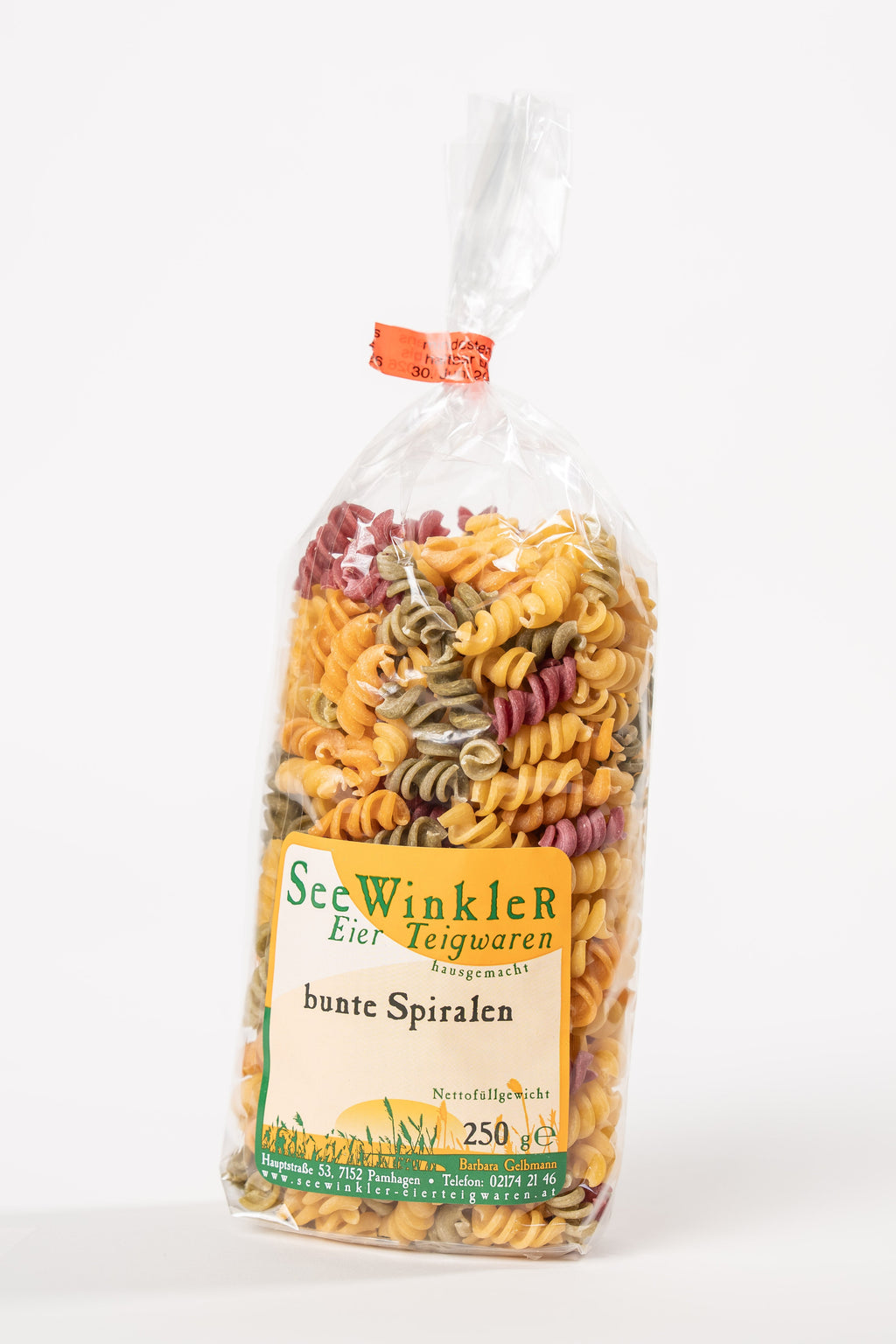 bunte Spiralen - Seewinkler Nudeln