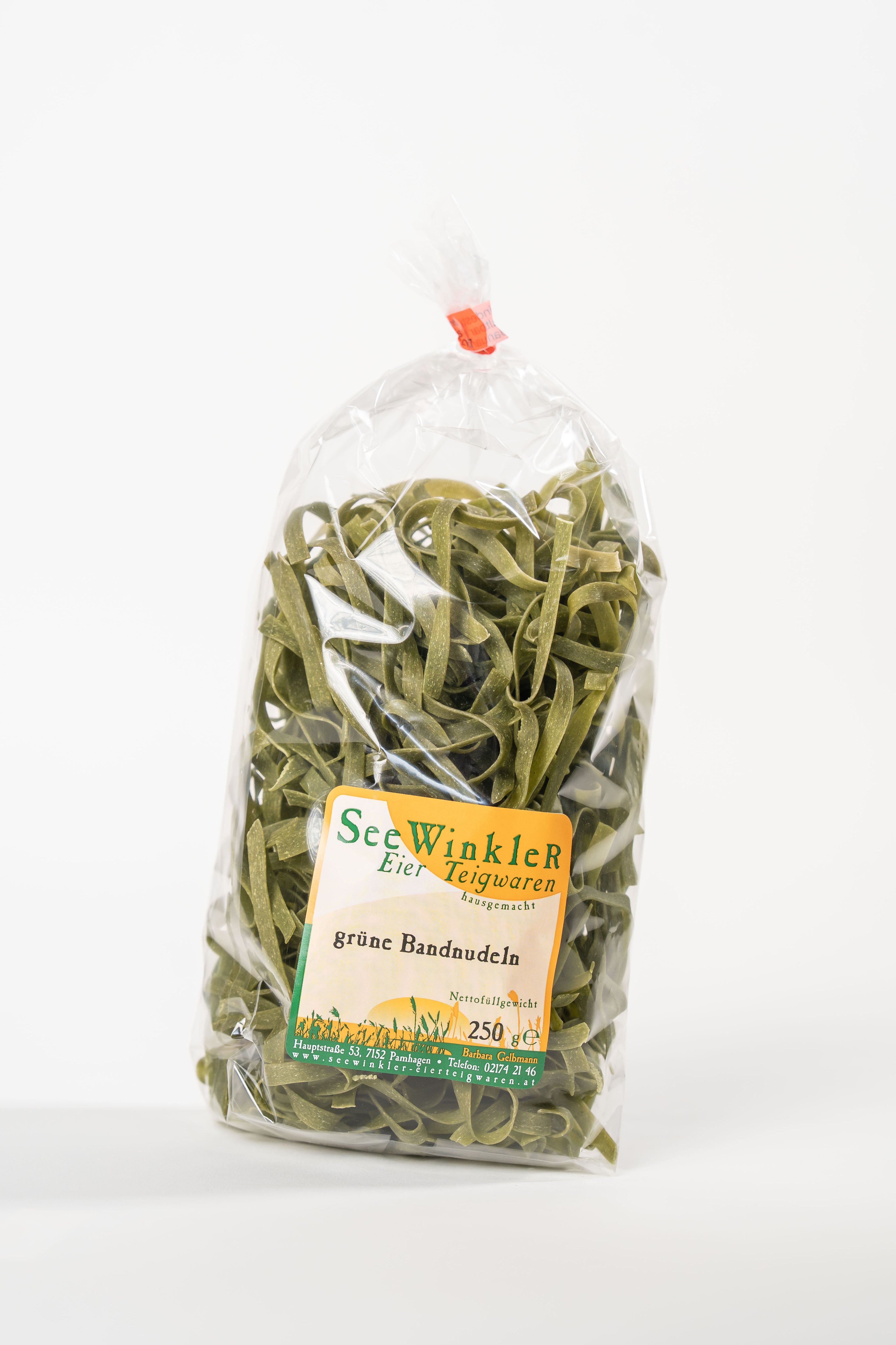 Grüne Bandnudeln 250g