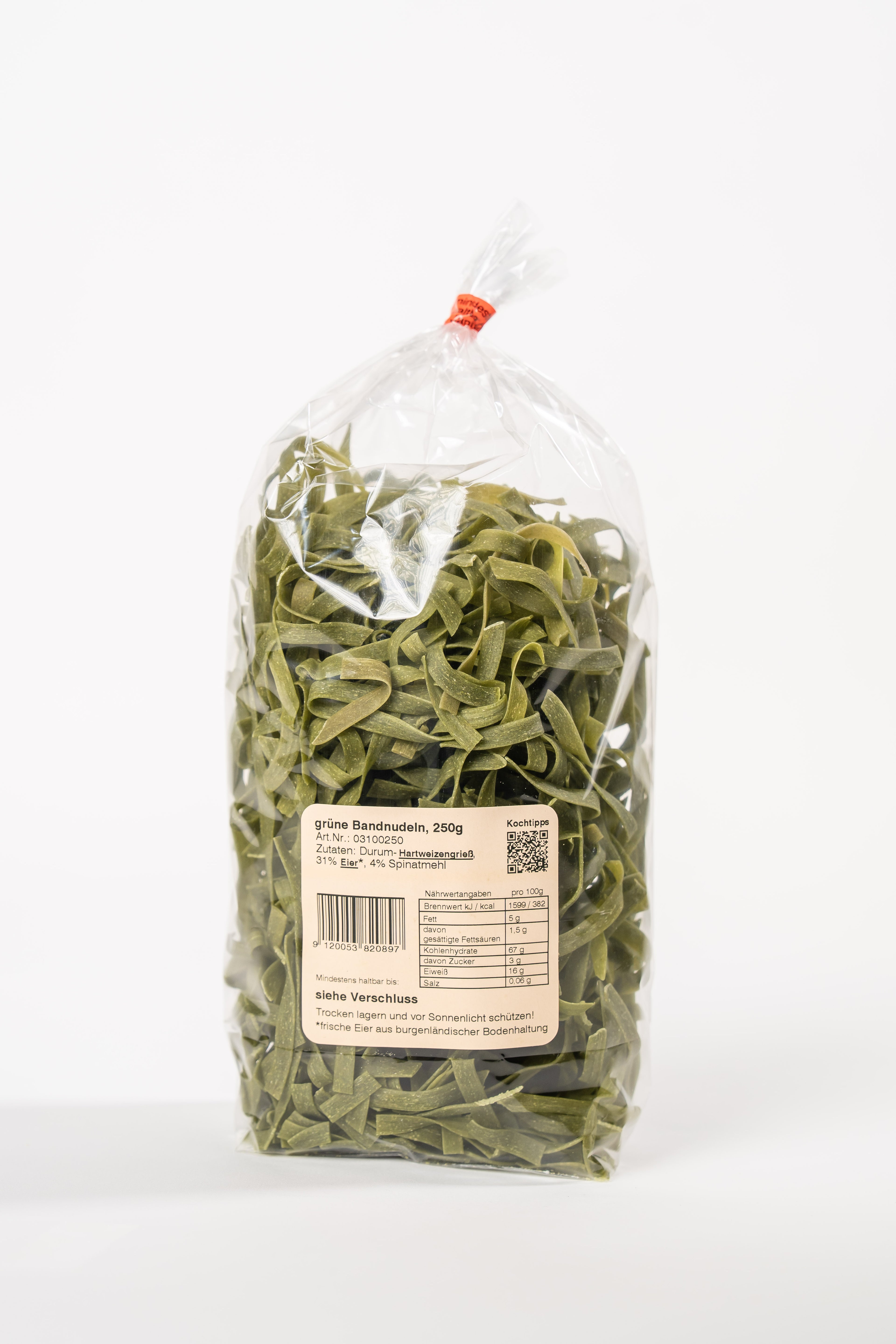 Grüne Bandnudeln 250g