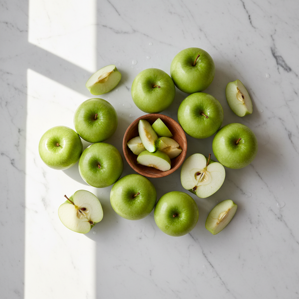 Apfel Granny Smith 1kg – Draufsicht